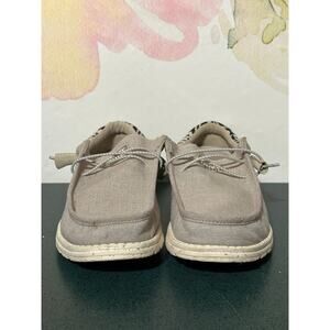 Hey Dude Men’s Wally Funk Magnetite Lace Up Lightweight Loafers Size 11